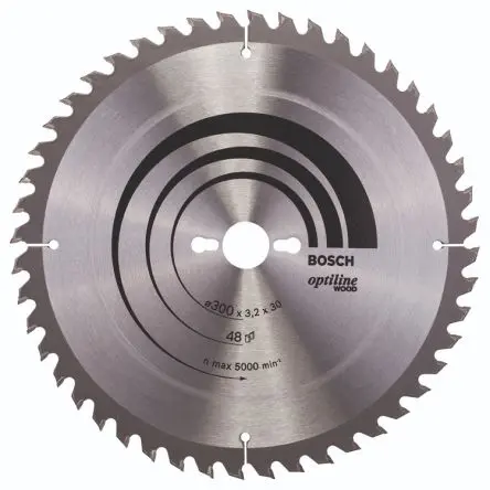 Produktfoto 1 von Bosch 48 Hartmetall Holz Kreissägeblatt, Ø 300 mm 1