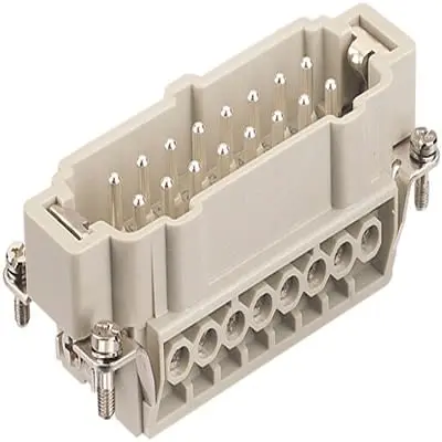 Produktfoto 1 von HARTING Han Ex Hochleistungssteckverbinder-Einsätze und -Module Stecker, 16-polig 16A, Stromversorgungssteckverbinder in