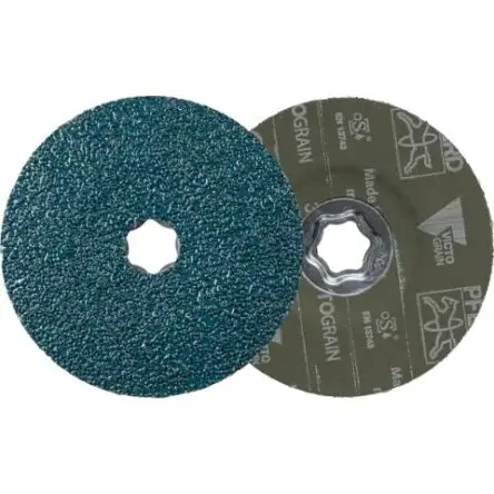 Produktfoto 1 von PFERD Rüggeberg France COMBICLICK Schleifkörner Fiberscheibe Ø 125 mm, Korngröße 36 25 Stück