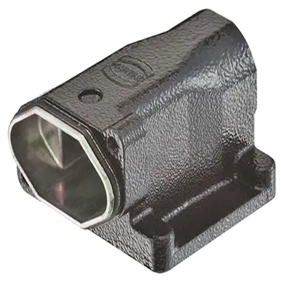 Produktfoto 1 von HARTING Han HPR Oberflächenmontiertes Gehäuse Schraubbefestigung, SMD 3A Oberflächenmontiertes Gehäuse, IP66, IP68,