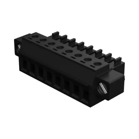 Produktfoto 1 von Molex 39514 Anschlussklemmenblock Horizontal, Platine, 8-polig / 1-reihig, Raster 3.81 mm