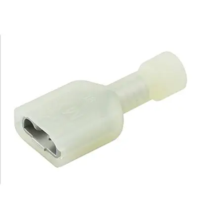 Produktfoto 1 von Molex 19003 Schnellkupplungs-Crimpanschluss, Gelb, Isoliert, 6.35 x 0.8 mm, Buchse, 24 AWG min, 26 AWG
