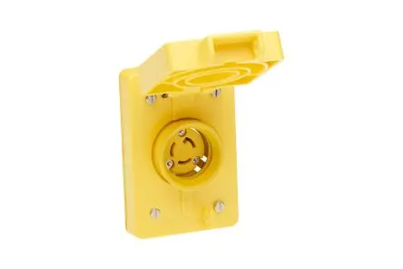 Produktfoto 1 von Molex Buchse Schraubanschlussklemme 15A, 2, NEMA 5 - 15 Polycarbonat, 125V Gelb Steckbar, für USA
