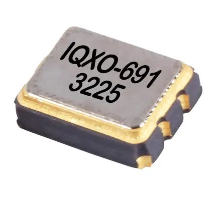 Produktfoto 1 von IQD Quarzoszillator,Quarzoszillator, 25MHz, ±50 ppm, CMOS, Keramikgehäuse, 4-Pin, 1.26V, 1.14 V, Oberfläche