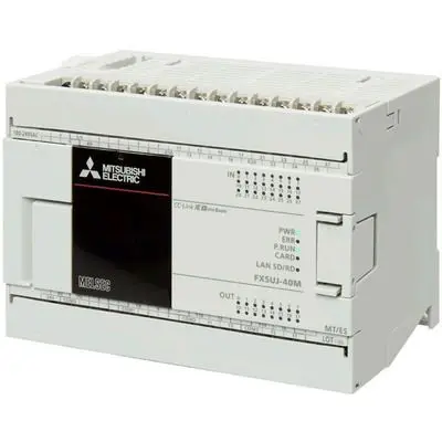 Produktfoto 1 von Mitsubishi MELSEC IQ-F SPS – Spezielle Prozesssteuerung, 24 Eing. Transistor (Quelle) Ausg.Typ Sink Eing.Typ