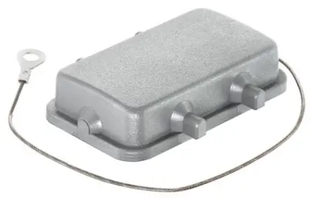Produktfoto 1 von HARTING Han B Staubschutzdeckel, 75.2 x 45 x 17.6 mm