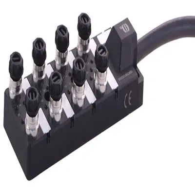 Produktfoto 1 von HARTING Circular Connectors M12 Verteilerkasten 8 Anschlüsse, M12-Stecker