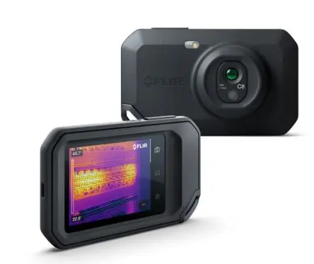 Produktfoto 1 von FLIR C8 Wärmebildkamera Bluetooth, USB, WLAN Festwert 240 x 320 pixels, 450 °C / 50mK