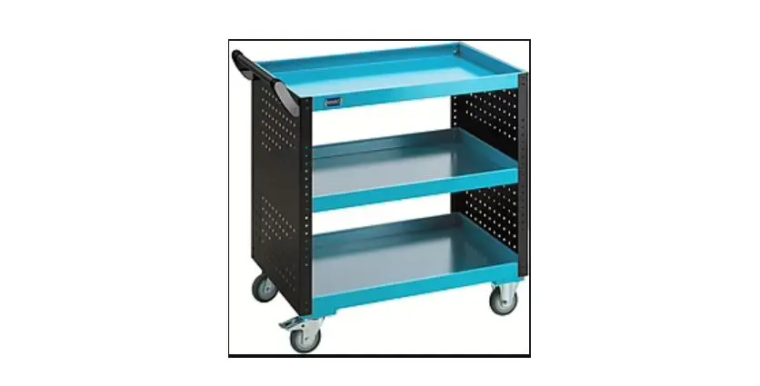 Produktfoto 1 von HAZET 3 Gestellwagen, Stahl Rahmen, max. 150 kg, 899 mm