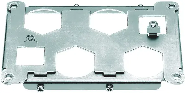Produktfoto 1 von HARTING Han HPR Rahmen, Stecker, M5, 133 x 89 x 13 mm