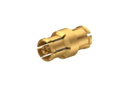Produktfoto 1 von Huber+Suhner Koaxadapter, 50 Ω, Gerade, 65GHz Buchse Buchse, Koaxial Standard