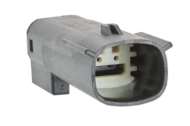 Produktfoto 1 von Molex 33481 Serie Steckverbindergehäuse 100 % Nylon, Stecker, Gerade, 2-polig, Steckverbindergehäuse