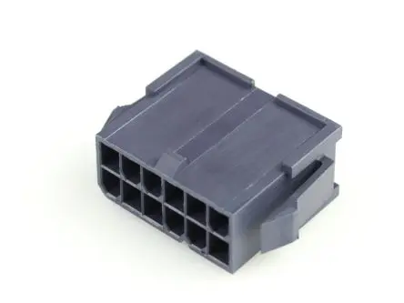 Produktfoto 1 von Molex 46993 Stecker Steckverbindergehäuse 4.2 mm, 12-polig / 2-reihig Vertikal, Panel
