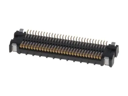 Produktfoto 1 von Molex 500913 Buchsentülle Vertikal Oberfläche 60-polig / 2-reihig, Raster 0.4 mm SMD