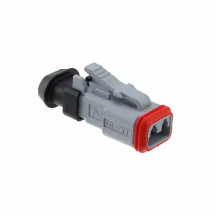 Produktfoto 1 von Molex 93445 Crimpgehäuse, Kabel, Stecker, Crimpbefestigung, Buchse, 2-polig, Grau / 1-reihig