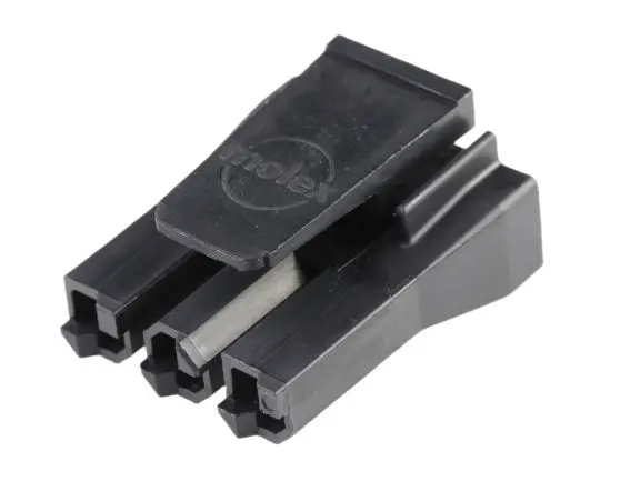 Produktfoto 1 von Molex 172672 Buchse Crimpgehäuse 7.5 mm, 3-polig / 1-reihig Gerade
