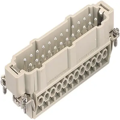 Produktfoto 1 von HARTING Han Ex Hochleistungssteckverbinder-Einsätze und -Module Stecker, 24-polig 16A, Stromversorgungssteckverbinder in
