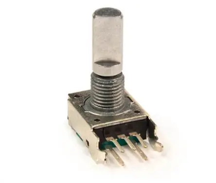 Bourns Inkrementalgeber 24 Impulse Impulse/U, mit 6 mm, Flacher Metallschaft, Schaft L. 15 mm