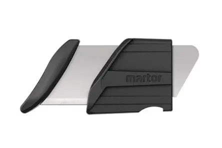 Produktfoto 1 von MARTOR Teppichmesser-Klinge 58 x 25 mm Gerade Stahl Robust 25 mm 10-teilig
