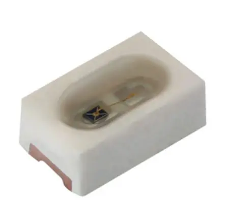 Produktfoto 1 von Vishay SurfLight Fast IR-Diode, 890 nm, 15 mW/sr, 60 °, 2-Pin, Oberfläche 1-LEDs