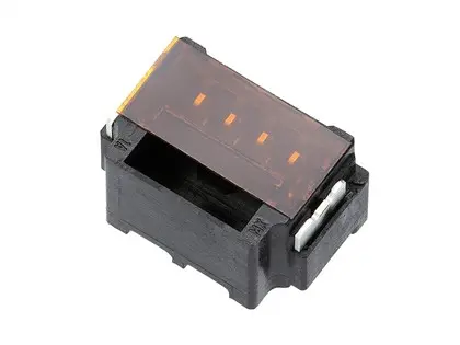 Produktfoto 1 von Molex 205957 Stiftsockel Vertikal, 3-polig / 1-reihig, Raster 1.25 mm Raster SMD, Ummantelt