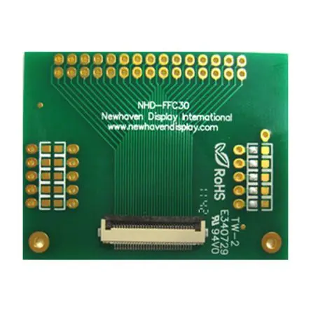 Produktfoto 1 von NEWHAVEN DISPLAY INTERNATIONAL Breakout-Board Entwicklungsboard FFC für 30-polig FFC Platine
