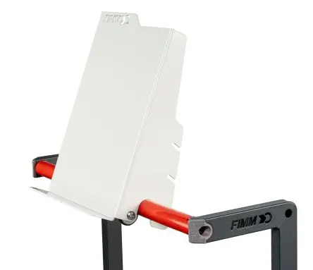 Produktfoto 1 von FIMM Dokumentenhalter Rollverschluss, B 330mm x H 230 mm x T 140 mm Epoxidbeschichtetes Metall, Mehrfarbig