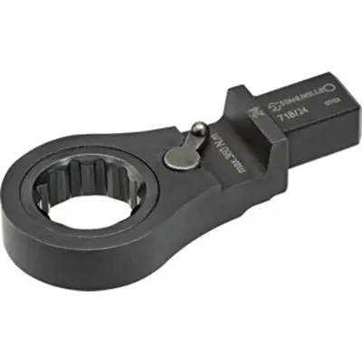 Produktfoto 1 von STAHLWILLE, 14 x 18 mm Vierkant Ringschlüsseleinsatz, 52 mm