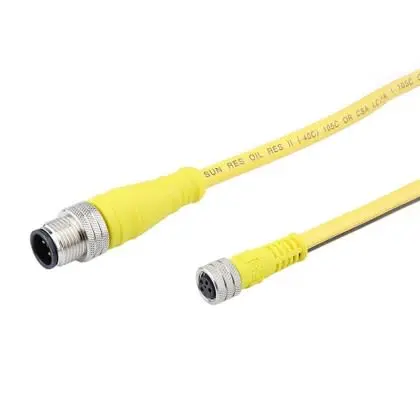 Molex 120086, 4-polig konfektioniertes Sensorkabel, Nano-Fit Buchse 4 / M12 Micro Change Stecker, Länge 2 m