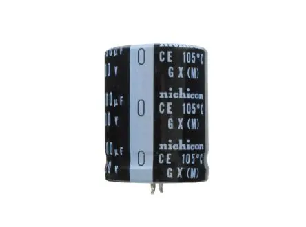 Produktfoto 1 von Nichicon LGX Oberfläche Aluminium-Elektrolyt-Kondensator 1200 μF Einrastbar 20 % / 200V SMD, Ø 25 mm x 50 mm x 50 mm,