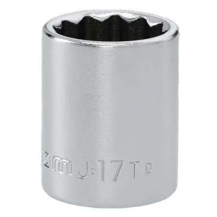 Produktfoto 1 von Facom 3/8 in 12-Kant Buchse SW 17 mm 12-Kant x 30mm