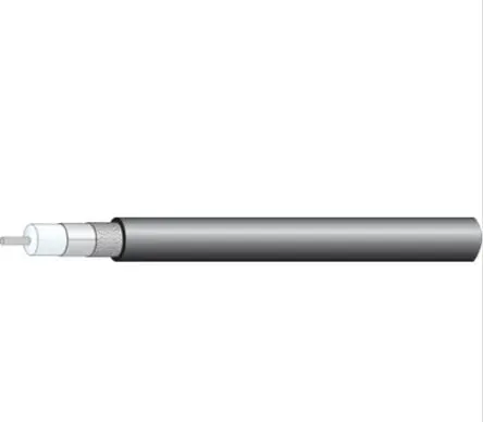 Produktfoto 1 von Huber+Suhner S Geringer Verlust Koaxialkabel, Verlegekabel, 50 Ω, 100 m, Aussen ø 5.3 mm Außen-ø , Schwarz