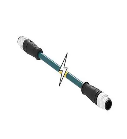 Molex 120108, 4-polig Kabel assembliert, M12 Micro Change Stecker 4 / M12 Micro Change Stecker, Länge 34 m