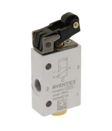 Produktfoto 1 von EMERSON – AVENTICS, Hebel AP Wegesteuerventil, G G 1/8, Aluminium