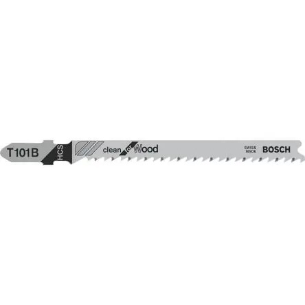 Produktfoto 1 von Bosch Kohlenstoffstahl Holz Stichsägeblätter 100 mm 25