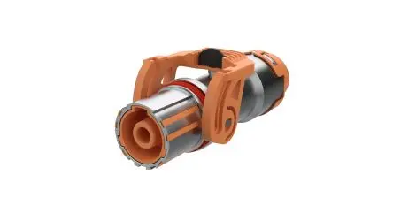 Produktfoto 1 von Amphenol Industrial PowerMate Anschluss, Kabel 520A, 1-reihig, 1-polig, Buchse, 120mm², Stecker