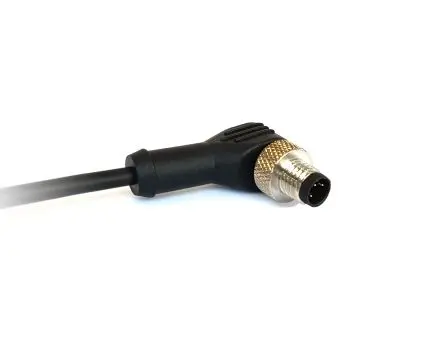 Produktfoto 1 von Bulgin M12, 4-polig konfektioniertes Sensorkabel, M12 Stecker, Länge 1 m