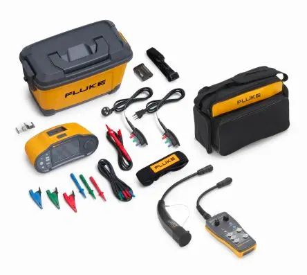 Produktfoto 1 von Fluke FLUKE-1673 FC Multifunktionsprüfgerät Hochstrom Erdungswiderstandsmessung Automatischer FI Test USB Typ C Ohne
