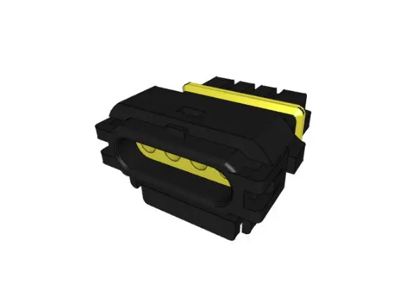 Produktfoto 1 von Molex 52117 Serie Steckverbindergehäuse Polyester, Buchse, Gerade, 4-polig, Steckverbindergehäuse