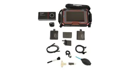 Produktfoto 1 von Megger MPAC208 Industrie-Schallkamera Lithium-Batterie 8 Zoll Kapazitive Touchscreen-Technologie