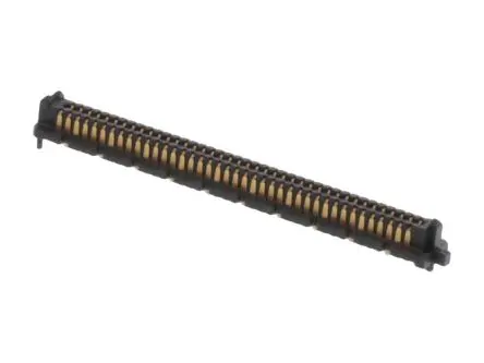 Produktfoto 1 von Molex 46556 Leiterplattenleiste gewinkelt, 160-polig / 4-reihig, Raster 1.27 mm Raster Oberfläche, Platine-Platine,