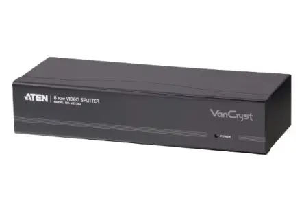 Produktfoto 1 von Aten Videosplitter und -umschalter HDB 15 8-Port Splitter, 2048 x 1536 1 Videoeingänge 8 Videoausgänge