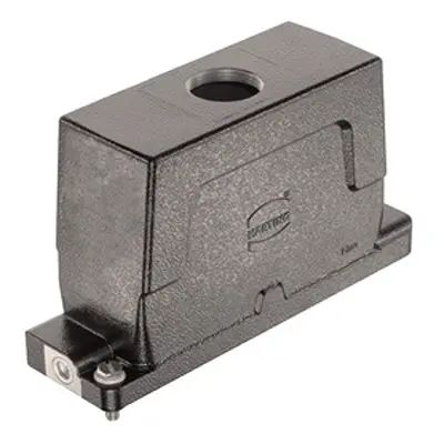 Produktfoto 1 von HARTING Han HPR Enlarged Haube Schraubbefestigung, Kabel 24B Haube für obere Kabeleinführung, IP66, IP68, IP69, IPx9K