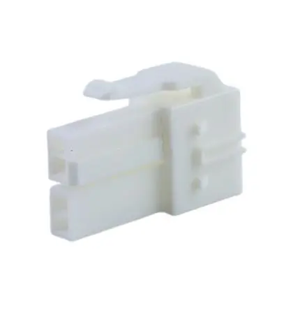 Produktfoto 1 von Molex 151049 Buchse Steckverbindergehäuse 6.5 mm, 2-polig / 2-reihig Gerade, Frei hängend