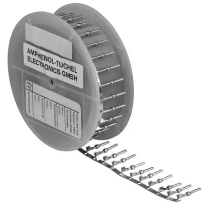 Produktfoto 1 von Amphenol ZN0101 Crimpbefestigung Rundsteckverbinder Belegung Stecker Größe 1.6 mm, 20AWG