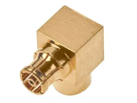 Produktfoto 1 von Molex 73300 Buchse Jack SMPM, Oberfläche, für Halbsteif-Kabel, 50 Ω Lot, 1.85 mm, gewinkelt