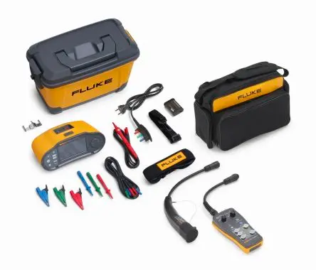 Produktfoto 1 von Fluke FLUKE-1673 FC Multifunktionsprüfgerät Hochstrom Erdungswiderstandsmessung Automatischer FI Test USB Typ C Ohne