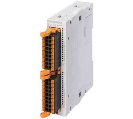 Produktfoto 1 von Mitsubishi MELSEC IQ-F Erweiterungsmodul, 18 Eing. Transistor Ausg.Typ 24 V DC Eing.Typ