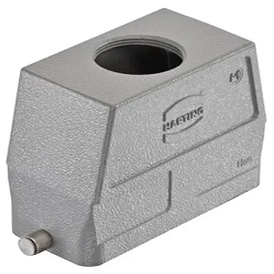 Produktfoto 1 von HARTING Han B Haube Einhebel 1, Kabel 16B Haube, IP65, IP66, IP67