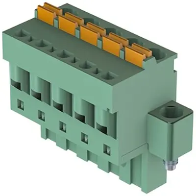 Produktfoto 1 von HARTING Har Flexicon Printklemme Horizontal, 12-polig / 1-reihig, Raster 5.08 mm